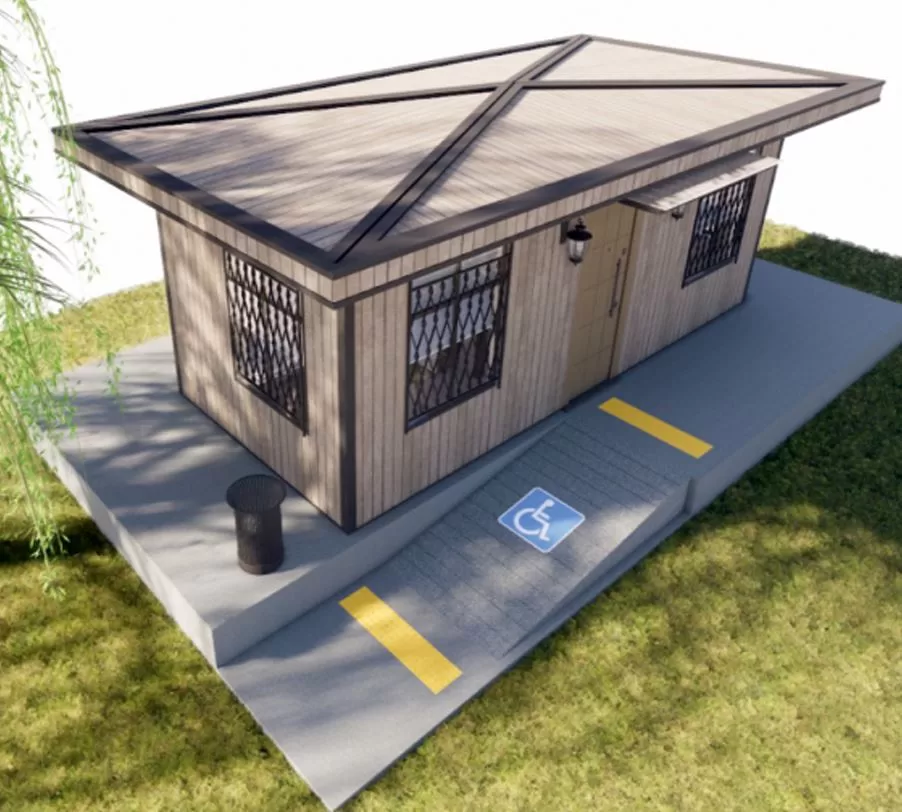 PVC Camlı Ofis: WC Donanımlı, Taşınabilir ve Aydınlık Çalışma Alanı