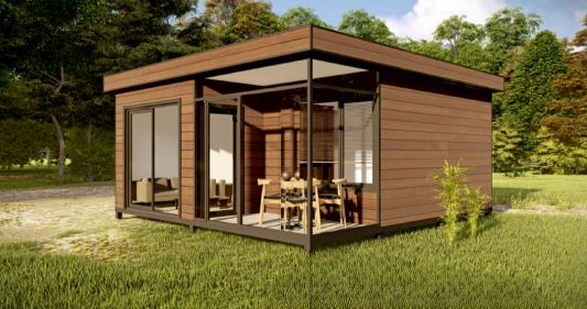 36 m² Verandalı Yaşam Alanı: Panoramik Tasarım ve Tam Donanımlı Konfor